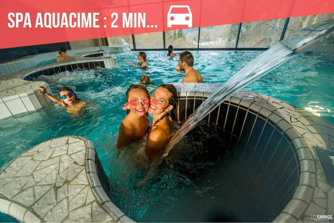 Red Apple Carroz Duplex De Charme Wifi Parking Balcon Tv Ski-Bus Les Carroz d'Araches Eksteriør bilde